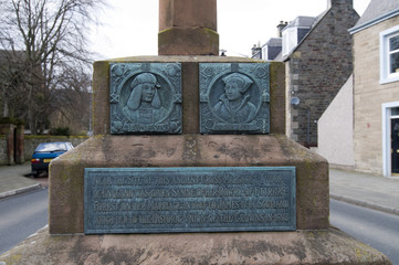 Mercat Cross plaques, Galashiels