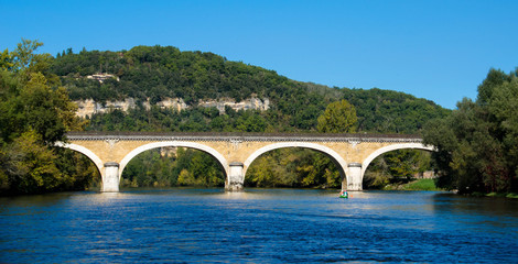 Fototapeta na wymiar Die Dordogne