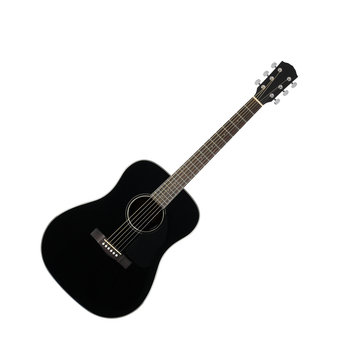 Musical instrument - Black acoustic guitar