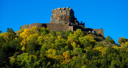 Fototapeta na wymiar Burgruine von Murol in der Auvergne