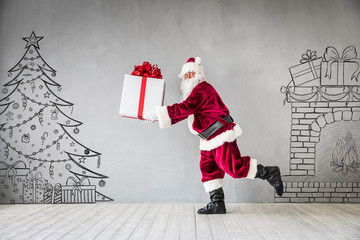 Santa Claus Christmas Xmas Holiday Concept