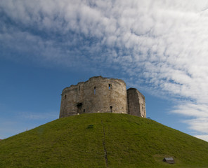 Fototapeta na wymiar Cliffords Tower, York