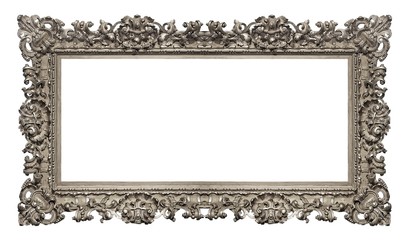 Silver frame for paintings, mirrors or photos