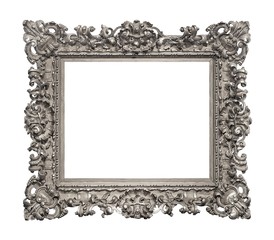 Silver frame for paintings, mirrors or photos