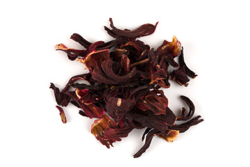 Obraz premium Heap of aromatic Hibiscus tea,