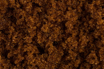 Brown sugar close up