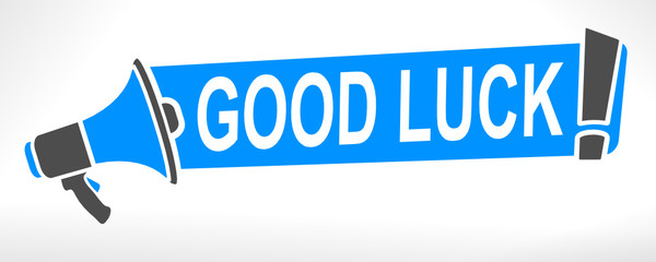 good luck megaphone
