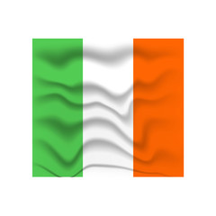 Flag of Ireland. Vector illustration