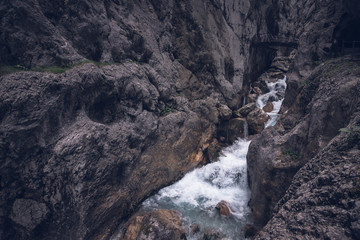 Partnach Gorge, Bavaria, Germany