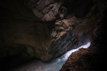 Partnach Gorge, Bavaria, Germany