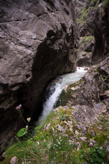 Fototapeta na wymiar Partnach Gorge, Bavaria, Germany