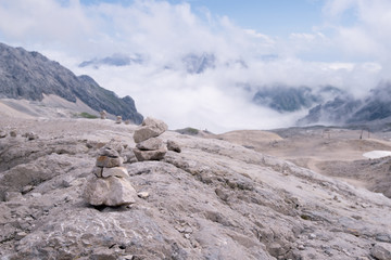 Zugspitze in Bavaria, Germany