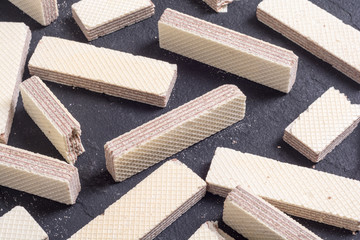 Sweet wafers background
