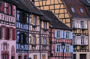 Traditional wooden houses in Colmar, France