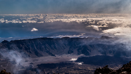 Ausblick vom El Teide Teneriffa