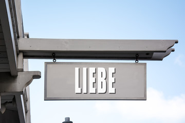 Schild 267 - Liebe