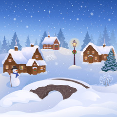 Christmas village