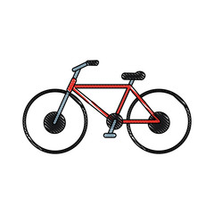 Vintage bike isolated icon vector illustration graphic design