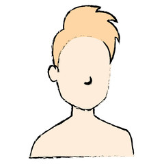 young man shirtless avatar character