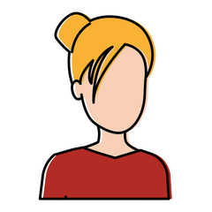 beautiful woman avatar character