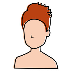 beautiful woman shirtless avatar character