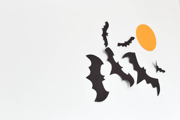 halloween decoration and scary concept