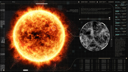 Sun Solar Flare Particles coronal mass ejections for background computer desktop screen display