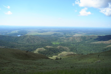 Fototapeta na wymiar Landscape of the Guimarães Plateau, Brazil