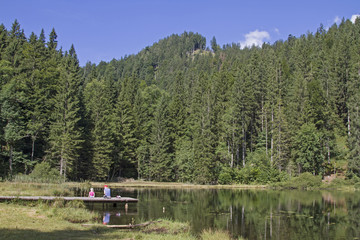 Bichler See im Mangfallgebirge