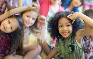 Diverse education shoot