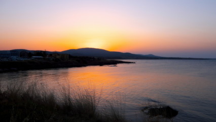 Fototapeta premium Sunset in Ahtopol 