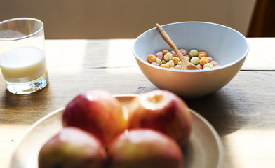 Food Fruit Cereal Morning Breakfast