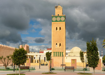 Obraz premium Sidi El Ghamli Mosque in Settat. Morocco