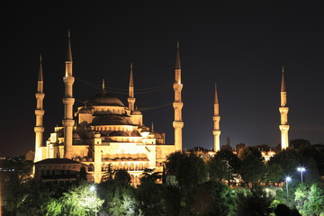 Fototapeta na wymiar スルタンアフメト・モスク