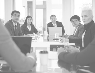 Business Discussion Meeting Presentation Briefing