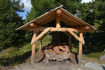 Swiss stone pine way