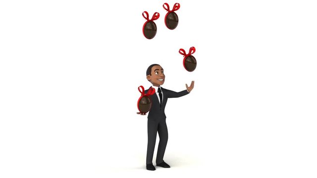 Fun businessman - 3D Animation