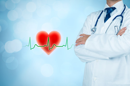 Cardiologist and healthcare concepts