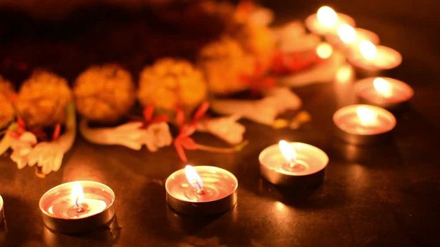 Diwali, Deepabali or Deepavali - the festival of lights, is widely celebrated in India and world over. Rangoli Diyas- colourful and decorated candles are lit in night , to remove darkness inside us.