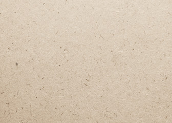 Fototapeta premium Beige particle pressed wood panel of oriented strand board (OSB) texture background in light brown cream sepia color .