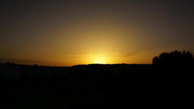 Tramonto, Torrepaduli fraz. di Ruffano, Puglia, Italia