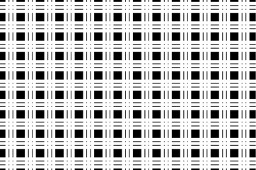 Square - geometric abstract vector pattern - black and white, Lines - geometric abstract background