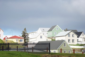 Am Hafen von Stykkishólmur - Fähre über den Breidafjord zu den Westfjorden / West-Island
