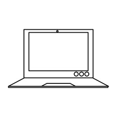 laptop  vector illustration