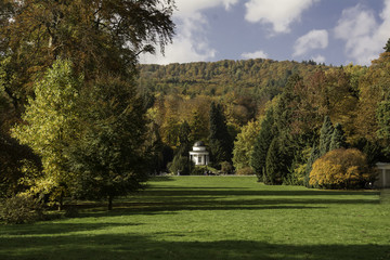 Fototapeta na wymiar Der Bergpark in Kassel in Nordhessen