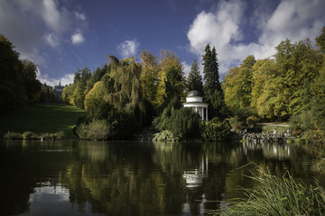 Obraz premium Der Bergpark in Kassel in Nordhessen