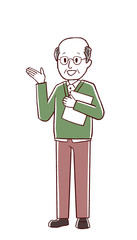 高齢男性　説明