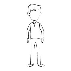 young man avatar character