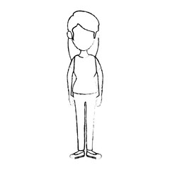 beautiful woman avatar character