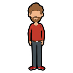 young man avatar character